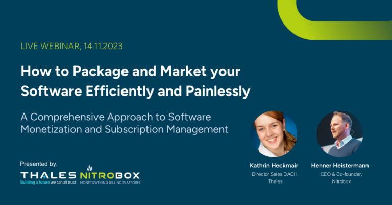 Webinar: How to package and market your software efficiently and effortlessly