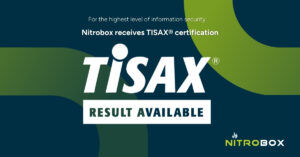 The highest level of information security: Nitrobox receives TISAX certification.