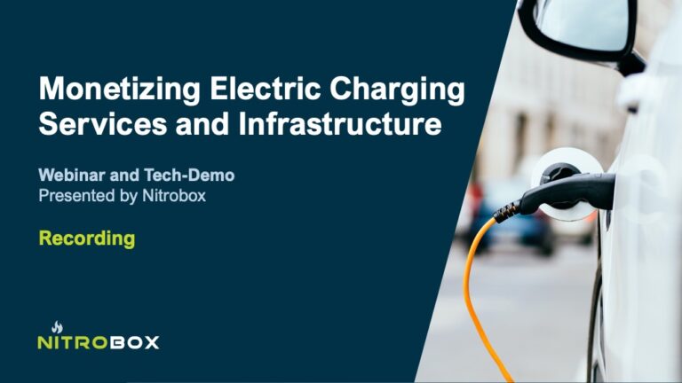 Webinar - Monetizing Electric Charging Services and Infrastructure