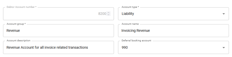 Nitrobox Revenue Recognition Configuration Screenshot